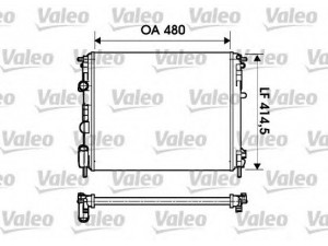 VALEO 732621 radiatorius, variklio aušinimas 
 Aušinimo sistema -> Radiatorius/alyvos aušintuvas -> Radiatorius/dalys
21400-00QAX, 2140000QAX, 7700428082