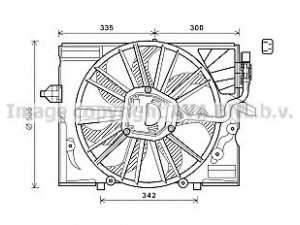 AVA QUALITY COOLING BW7533 ventiliatorius, radiatoriaus 
 Aušinimo sistema -> Radiatoriaus ventiliatorius
17417545807