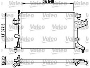 VALEO 732826 radiatorius, variklio aušinimas 
 Aušinimo sistema -> Radiatorius/alyvos aušintuvas -> Radiatorius/dalys
1300237, 9201956, 1300237, 9201956