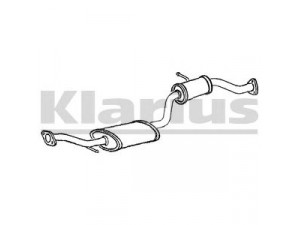 KLARIUS CL273G vidurinis duslintuvas 
 Išmetimo sistema -> Duslintuvas
MR464270
