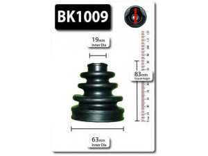 SHAFTEC BK1009 gofruotoji membrana, kardaninis velenas 
 Ratų pavara -> Gofruotoji membrana
49500 0X402, 49500 0X002