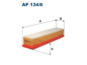 FILTRON AP134/6 oro filtras 
 Filtrai -> Oro filtras
8200298074, 8200431081, 8200989933