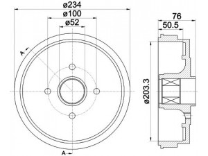 HELLA PAGID 8DT 355 300-671 stabdžių būgnas 
 Stabdžių sistema -> Būgninis stabdys -> Stabdžių būgnas
432004255R, 432024763R, 8200243735