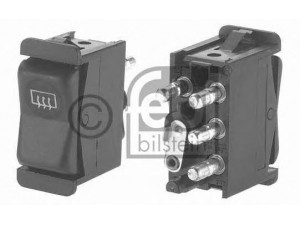 FEBI BILSTEIN 18311 jungiklis, galinio lango šildymas 
 Komforto sistemos -> Variklis/relė/jungiklis -> Galinis langas
000 820 61 10