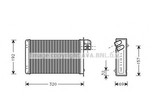 AVA QUALITY COOLING CR6026 šilumokaitis, salono šildymas 
 Šildymas / vėdinimas -> Šilumokaitis
4882347