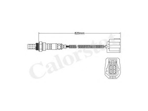 CALORSTAT by Vernet LS140669 lambda jutiklis 
 Išmetimo sistema -> Jutiklis/zondas
L32F-18-861A, L397-18-861A, LF67-18-861A