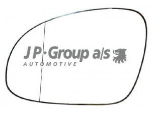 JP GROUP 1189304570 veidrodėlio stiklas, išorinis veidrodėlis 
 Kėbulas -> Langai/veidrodėliai -> Veidrodėlis
1K0857521, 1K0857521K, 3C0857521