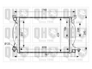 QUINTON HAZELL QER1487 radiatorius, variklio aušinimas 
 Aušinimo sistema -> Radiatorius/alyvos aušintuvas -> Radiatorius/dalys
8E0 121 251AG, 8E0 121 251AG, 8E0 121 251AG