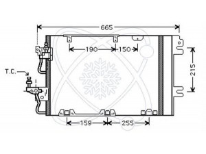 ELECTRO AUTO 30O0043 kondensatorius, oro kondicionierius 
 Oro kondicionavimas -> Kondensatorius
1850098, 93178960