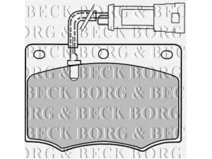 BORG & BECK BBP1058 stabdžių trinkelių rinkinys, diskinis stabdys 
 Techninės priežiūros dalys -> Papildomas remontas
5015928, 5018110, 5018905, 6145614