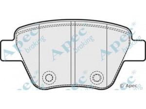 APEC braking PAD1751 stabdžių trinkelių rinkinys, diskinis stabdys 
 Techninės priežiūros dalys -> Papildomas remontas
5K0698451, 5K0698451A, 5K0698451