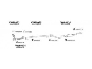 VENEPORTE 800238 išmetimo sistema 
 Išmetimo sistema -> Išmetimo sistema, visa