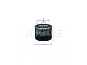 KNECHT OC 77 alyvos filtras 
 Techninės priežiūros dalys -> Techninės priežiūros intervalai
5007222, 5010965, 93156201, 15000689004