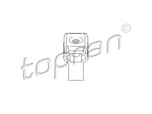 TOPRAN 108 766 montavimas, radiatorius 
 Aušinimo sistema -> Radiatorius/alyvos aušintuvas -> Radiatoriaus montavimo dalys
3A0 121 367