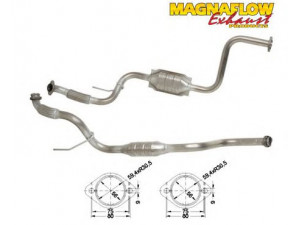 MAGNAFLOW 85056D katalizatoriaus keitiklis 
 Išmetimo sistema -> Katalizatoriaus keitiklis
6384901819