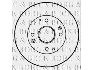 BORG & BECK BBD4350 stabdžių diskas 
 Dviratė transporto priemonės -> Stabdžių sistema -> Stabdžių diskai / priedai
42510-S84-A52, 42510S1AE00, 42510S1AE10