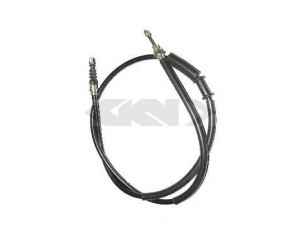 SPIDAN 43232 trosas, stovėjimo stabdys 
 Stabdžių sistema -> Valdymo svirtys/trosai
7747333, 7747334