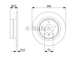 BOSCH 0 986 479 306 stabdžių diskas 
 Stabdžių sistema -> Diskinis stabdys -> Stabdžių diskas
34 21 4 031 725, 34 21 6 764 649