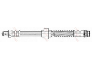 TRW PHB433 stabdžių žarnelė 
 Stabdžių sistema -> Stabdžių žarnelės
4806A9, E168183, 4806A9, E168183