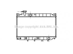 AVA QUALITY COOLING MZ2004 radiatorius, variklio aušinimas 
 Aušinimo sistema -> Radiatorius/alyvos aušintuvas -> Radiatorius/dalys
E50915200, E56815200A