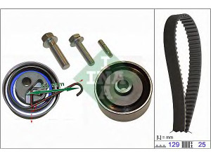 INA 530 0491 10 paskirstymo diržo komplektas 
 Techninės priežiūros dalys -> Papildomas remontas
16 06 360, 93196788