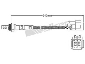 WALKER PRODUCTS 250-24102 lambda jutiklis 
 Variklis -> Variklio elektra
226A0 0W002