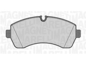 MAGNETI MARELLI 363916060647 stabdžių trinkelių rinkinys, diskinis stabdys 
 Techninės priežiūros dalys -> Papildomas remontas
0044206820, 0044208220, 0054205320