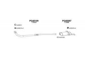 VENEPORTE 450339 išmetimo sistema 
 Išmetimo sistema -> Išmetimo sistema, visa