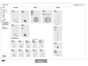 DINEX 180001032 išmetimo sistema 
 Išmetimo sistema -> Išmetimo sistema, visa
