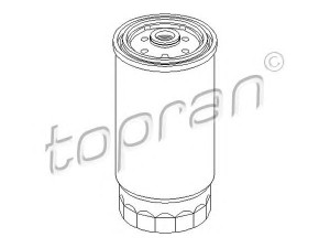 TOPRAN 501 194 kuro filtras 
 Techninės priežiūros dalys -> Papildomas remontas
1332 2 245 006, 1332 2 246 135