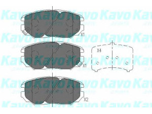 KAVO PARTS KBP-3020 stabdžių trinkelių rinkinys, diskinis stabdys 
 Techninės priežiūros dalys -> Papildomas remontas
581012EA30, 581013FA11, 581013KA20
