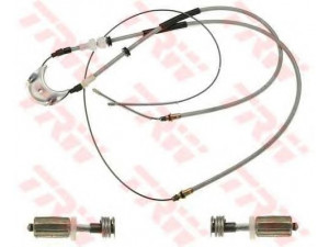 TRW GCH1200 trosas, stovėjimo stabdys 
 Stabdžių sistema -> Valdymo svirtys/trosai
6194541, 83BB2A603AH
