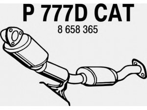FENNO P777DCAT katalizatoriaus keitiklis 
 Išmetimo sistema -> Katalizatoriaus keitiklis
BM80242H, 8658365