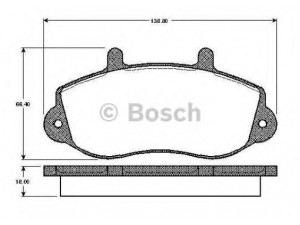 BOSCH 0 986 TB2 333 stabdžių trinkelių rinkinys, diskinis stabdys 
 Techninės priežiūros dalys -> Papildomas remontas
1605979, 4404777, 4501150, 4502797