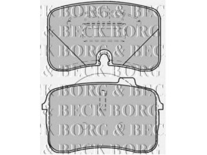 BORG & BECK BBP1363 stabdžių trinkelių rinkinys, diskinis stabdys
441615105B, 441615106B, 441615115E