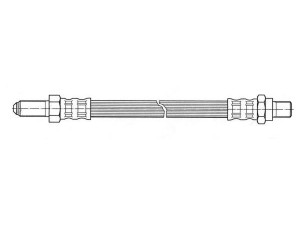 KAWE 510629 stabdžių žarnelė
