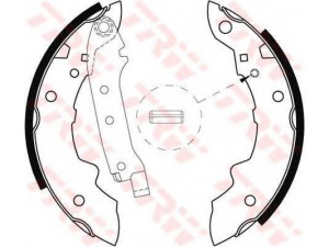 TRW GS8057 stabdžių trinkelių komplektas 
 Techninės priežiūros dalys -> Papildomas remontas
75521560, 7901424588, 95577775