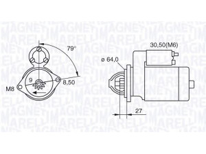 MAGNETI MARELLI 063280045010 starteris 
 Elektros įranga -> Starterio sistema -> Starteris
33353237, 46823548, 51810266, 51810302