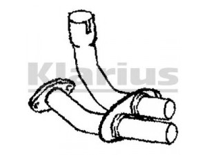 KLARIUS JR318X išleidimo kolektorius 
 Išmetimo sistema -> Išmetimo vamzdžiai
C2S13353, C2S13353, C2S13353, C2S13353