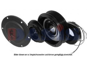 AKS DASIS 852524N magnetinė sankaba, oro kondicionieriaus kompresorius