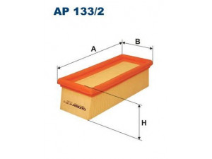 FILTRON AP133/2 oro filtras 
 Techninės priežiūros dalys -> Techninės priežiūros intervalai
1654600QAL, 8200104272