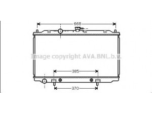 AVA QUALITY COOLING DN2218 radiatorius, variklio aušinimas 
 Aušinimo sistema -> Radiatorius/alyvos aušintuvas -> Radiatorius/dalys
21460AV700, 21460BM40A, 21460BM700