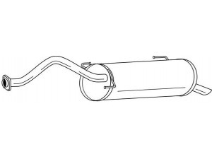 AKS DASIS SG44640 galinis duslintuvas