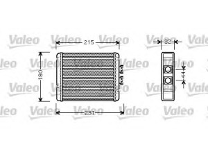 VALEO 812319 šilumokaitis, salono šildymas 
 Šildymas / vėdinimas -> Šilumokaitis
8Z0819030