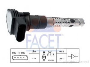 FACET 9.6325 ritė, uždegimas 
 Kibirkšties / kaitinamasis uždegimas -> Uždegimo ritė
077 905 115 AA, 077 905 115 G, 077 905 115 J