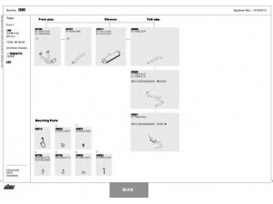 DINEX 147200012 išmetimo sistema 
 Išmetimo sistema -> Išmetimo sistema, visa