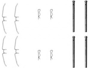 MINTEX MBA901 priedų komplektas, diskinių stabdžių trinkelės 
 Stabdžių sistema -> Diskinis stabdys -> Stabdžių dalys/priedai