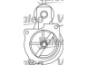 VALEO 433316 starteris
6005003154, 6005700081, 7700011850