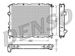 DENSO DRM23009 radiatorius, variklio aušinimas 
 Aušinimo sistema -> Radiatorius/alyvos aušintuvas -> Radiatorius/dalys
7700836304