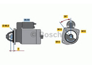 BOSCH 0 001 112 025 starteris 
 Elektros įranga -> Starterio sistema -> Starteris
77 00 858 442